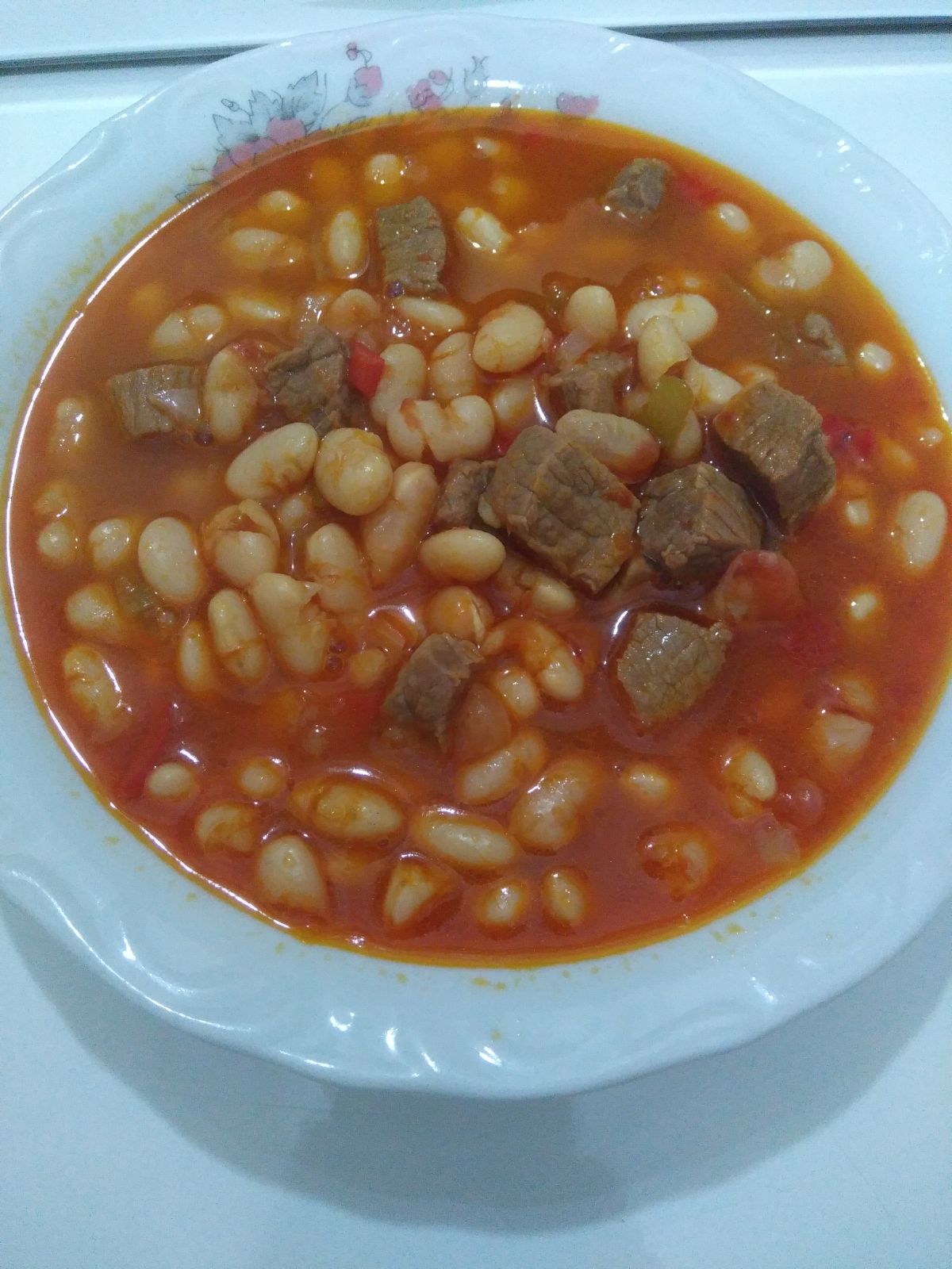 dana etli kuru fasulye tarifi